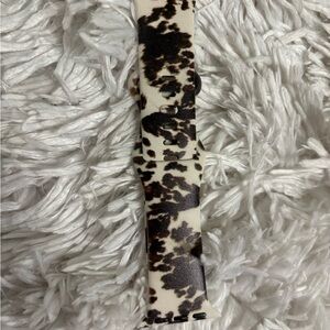 BRAND NEW - Brown Cow Print Silicone Apple Watch Band